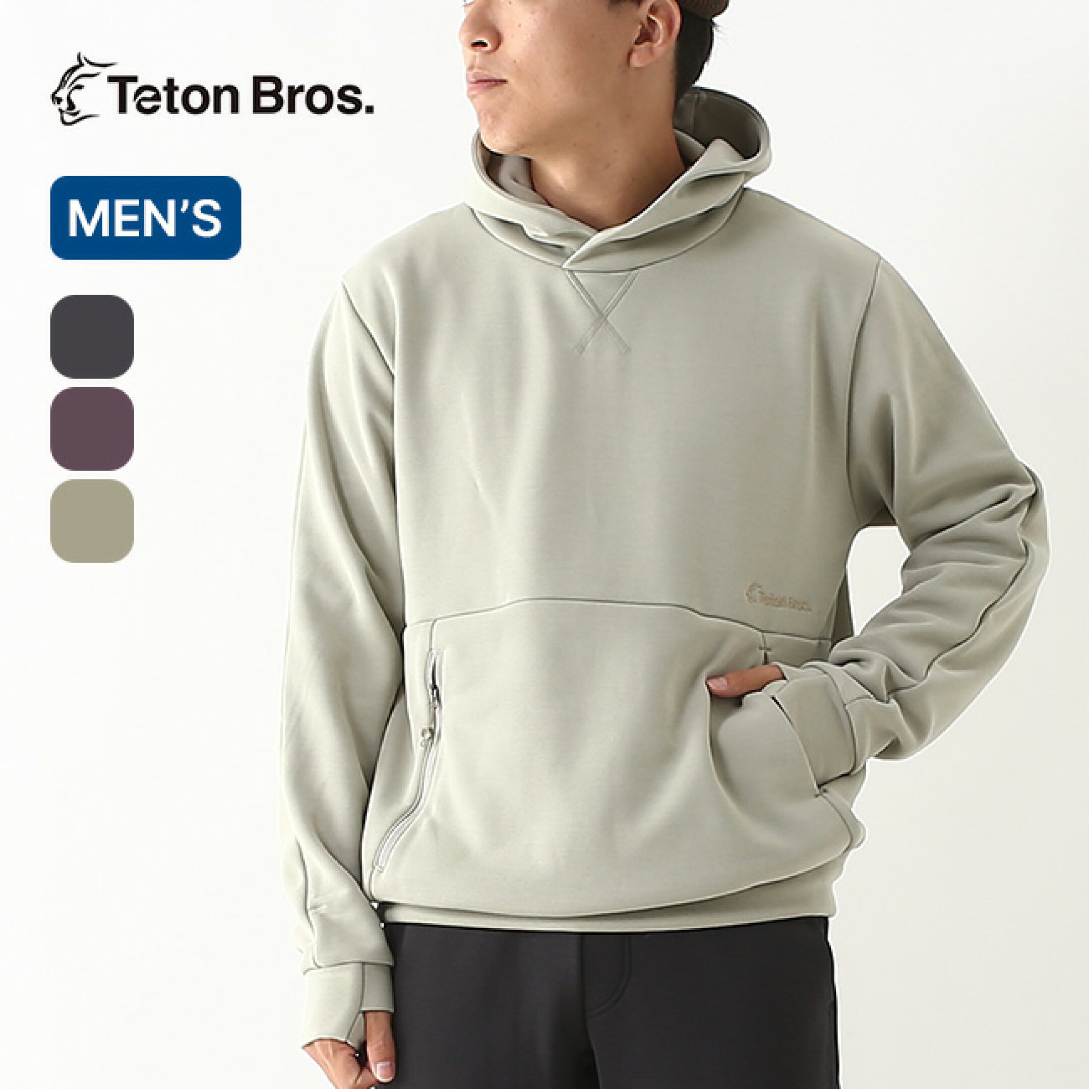 ティートンブロス オクタフリースフーディ メンズ Teton Bros. パーカー フード トレーナー アウトドア キャンプ フェス 【正規品】