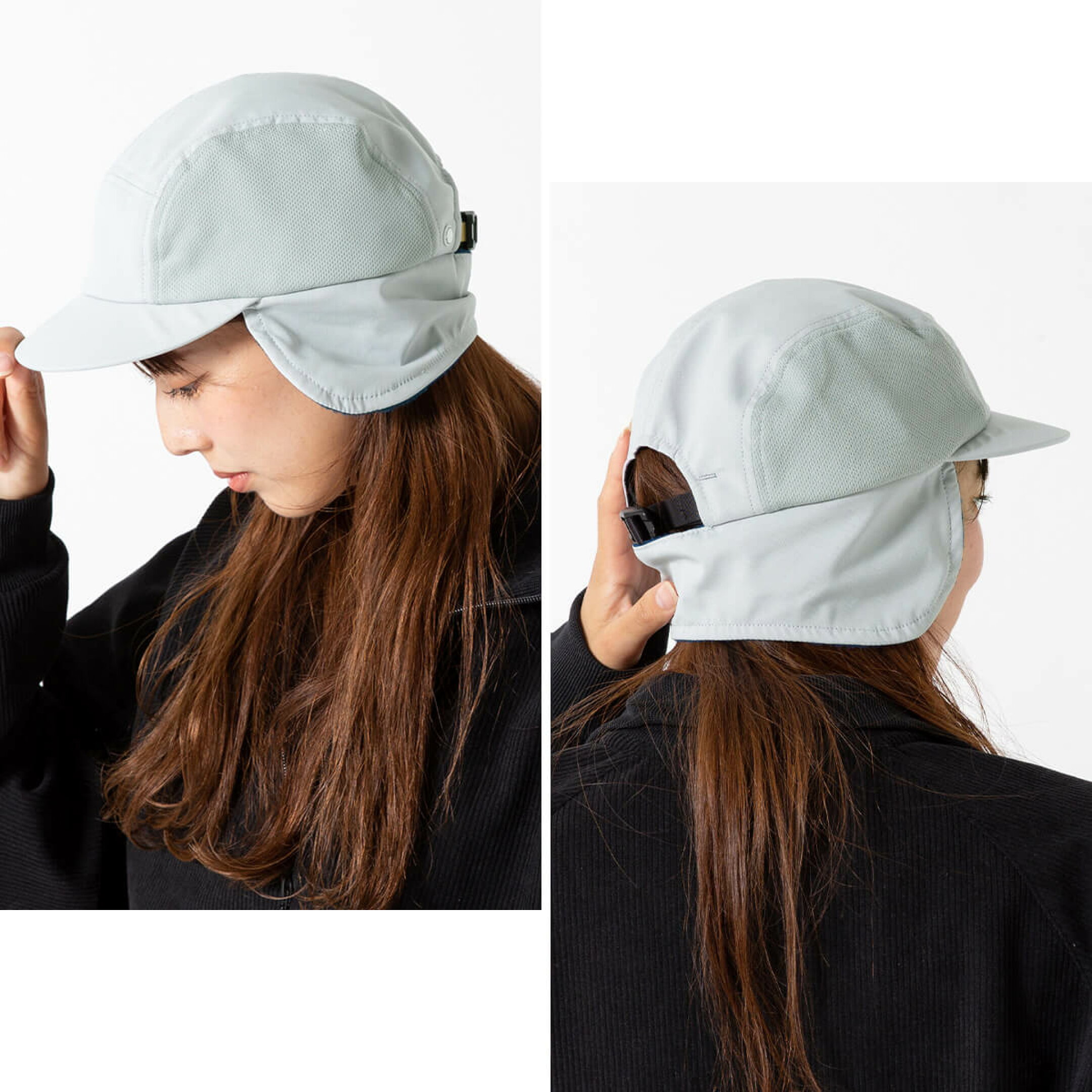 halo commodity × SUNDAY MOUNTAIN Octa Cap ユニセックス メンズ ウィメンズ レディース HL-1091F 帽子 自転車 サイクリング スキー ボード 耳当て付き ヘッドウェア おしゃれ キャンプ アウトドア