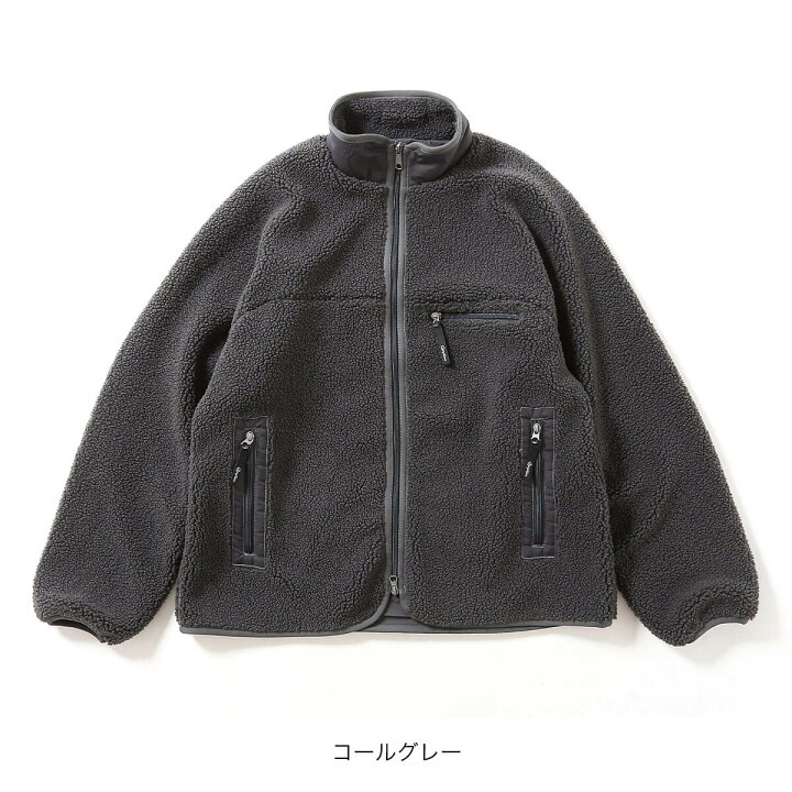 楽天市場】ジムフレックス コージーライトボアブルゾン メンズ 