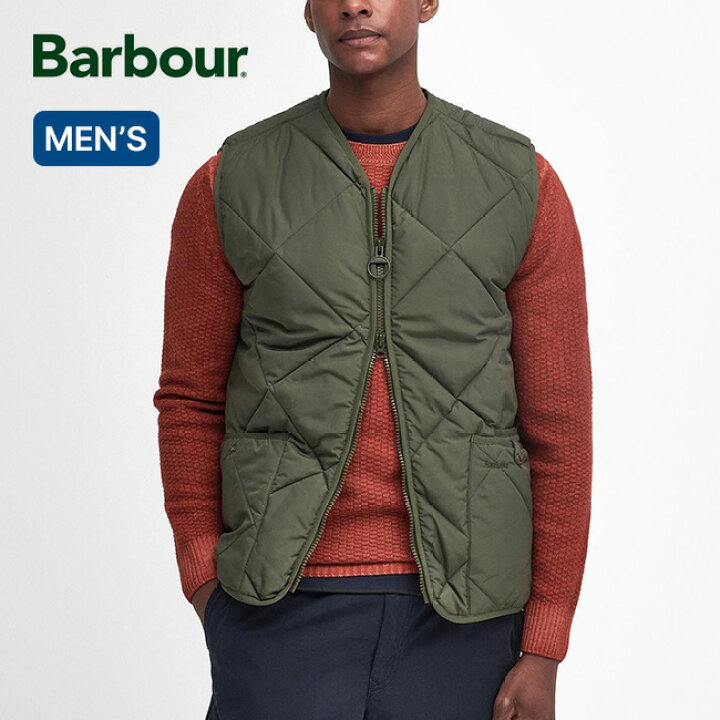 楽天市場】バブアー フィールドキルテッドジレ Barbour Field Gilet 