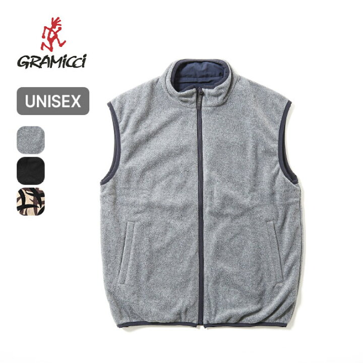 楽天市場】【SALE Max35%OFF】グラミチ リバーシブルフリースベスト 