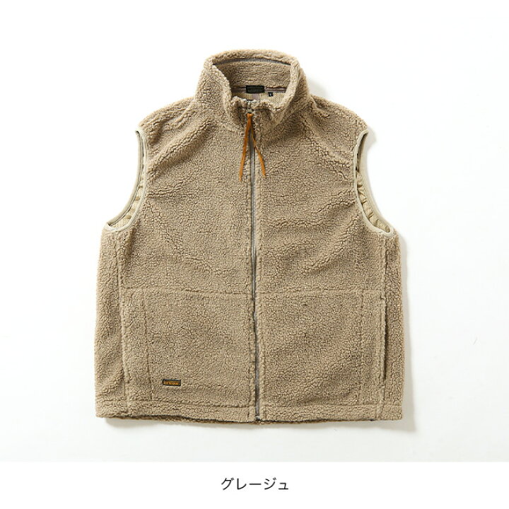 楽天市場】オアスロウ ボアフリースベスト orslow BOA FLEECE VEST 