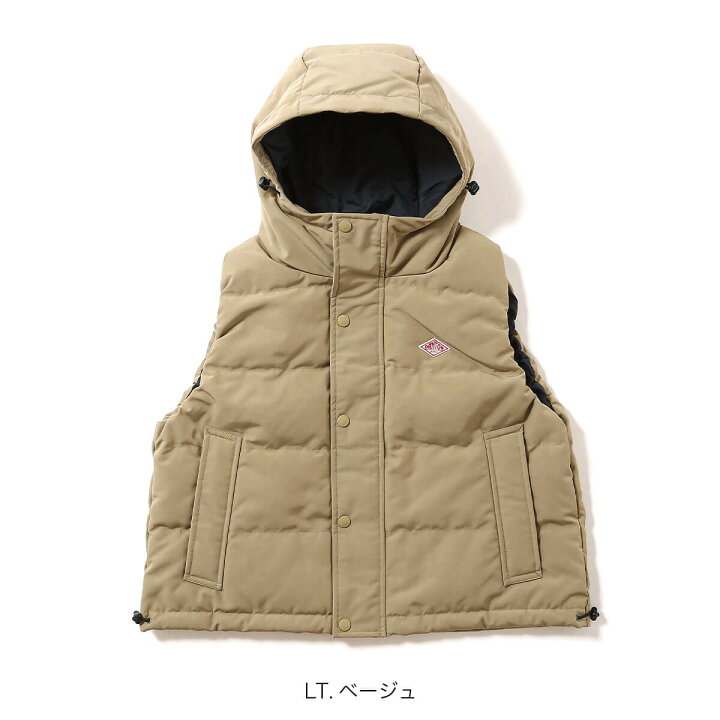 楽天市場】ダントン ダウンフーデッドベスト DANTON DOWN HOODED VEST 