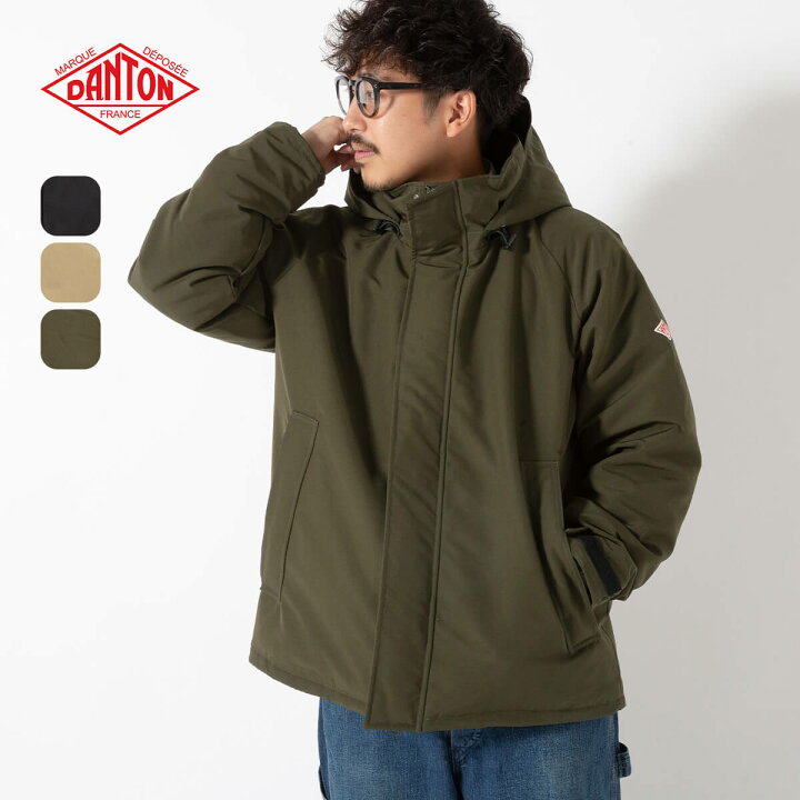 楽天市場】ダントン アーミーフーデッドジャケット DANTON ARMY HOODED  