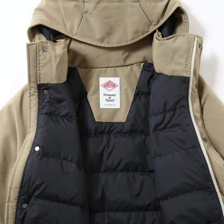 楽天市場】ダントン アーミーフーデッドジャケット DANTON ARMY HOODED  