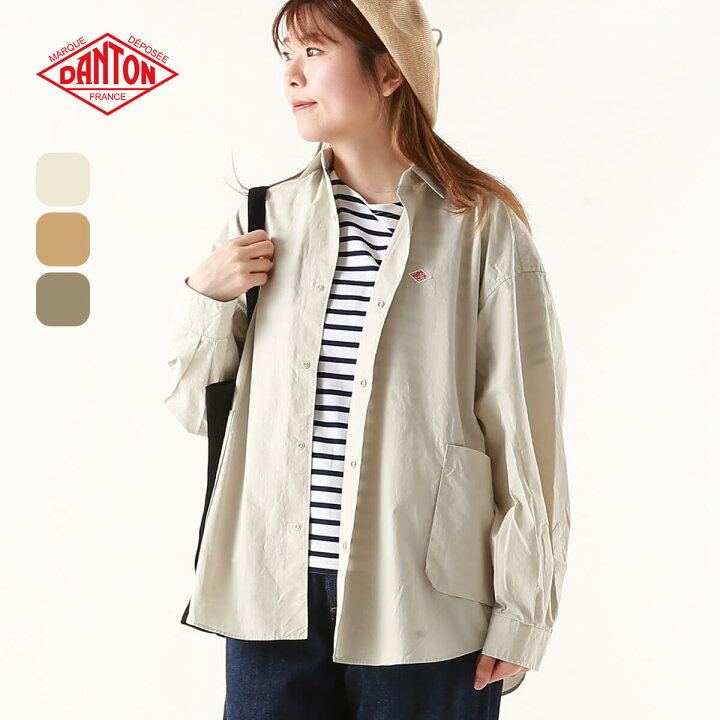楽天市場】【ラスト1点】ダントン シャツジャケット DANTON SHIRT 