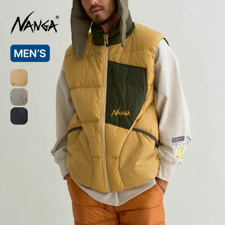楽天市場】ナンガ マゼノリッジベスト NANGA MAZENO RIDGE VEST ND2441 