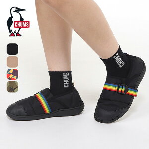 【SALE 45%OFF】チャムス チャムスモックシューズ CHUMS Moc Shoes メンズ レディース ユニセックス CH63-1024 靴 スリッポン サンダル ルームシューズ 室内履き 中綿 タウンユース キャンプ アウトド