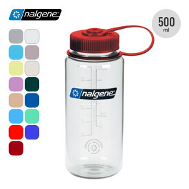 【SALE Max20%OFF】【全15色】ナルゲン 広口0.5L トライタンリニュー nalgene Tritan Renew 0.5L ウォーターボトル 水筒 クリア 透明 プラスチック 500ml 漏れない 軽量 耐熱 凍結可 洗いやすい フードコンテナ キャニスター ギフト 登山 ジム おしゃれ キャンプ アウトドア