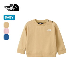 ySALE 30%OFFzUEm[XEtFCX m[XtFCX XEFbgSN[yxr[z THE NORTH FACE Baby SWEAT LOGO CREW NTB12561 Ԃ q LbY XGbg  OX[u T Jbg\[
