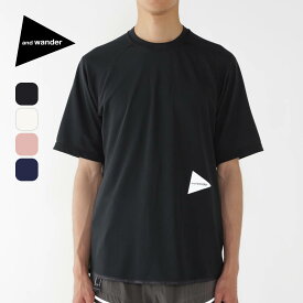 【SALE Max50%OFF】アンドワンダー ドライジャージーラグランショートスリーブ T and wander dry jersey raglan short sleeve T ユニセックス メンズ レディース 5745164035 ベースレイヤー インナー ショートスリーブ トップス 半袖 キャンプ アウトドア