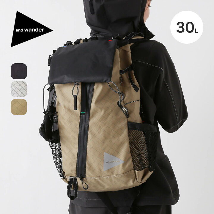 楽天市場】アンドワンダー エコパック30Lバックパック and wander 