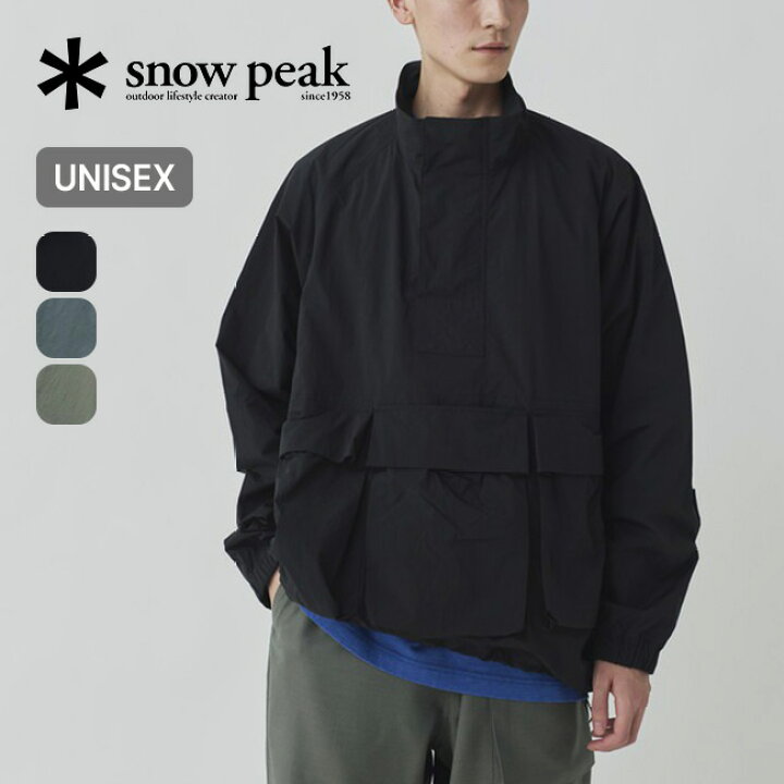 楽天市場】スノーピーク ナイロンタッサーアノラック snow peak 