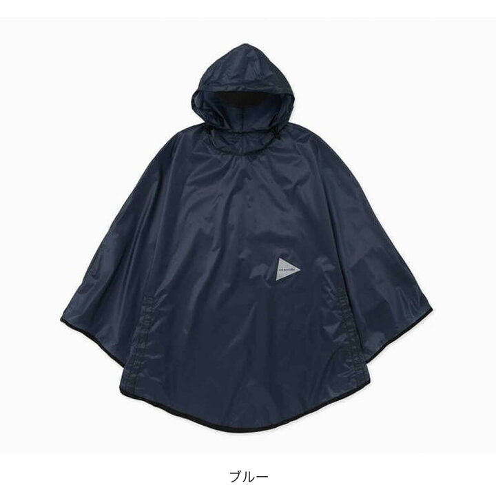 楽天市場】アンドワンダー シルポンチョ and wander sil poncho 