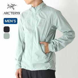 アークテリクス スコーミッシュジャケット メンズ ARC'TERYX Squamish Jacket M アウター 羽織り ウィンドシェル スタンドカラー 軽量 おしゃれ キャンプ アウトドア