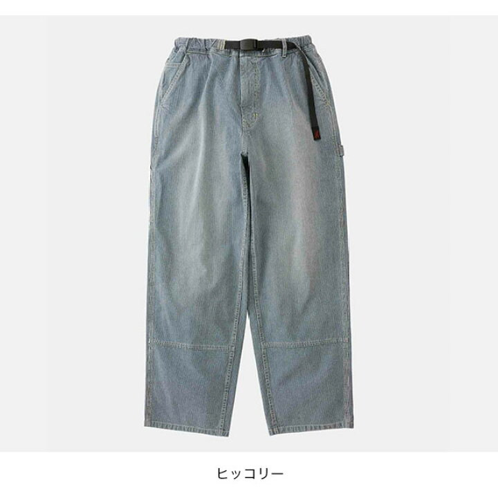楽天市場】グラミチ ジャパニーズヒッコリーデニムワークパンツ メンズ 