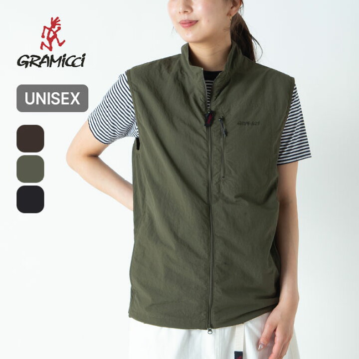 楽天市場】グラミチ ナイロンベスト ユニセックス GRAMICCI NYLON VEST 