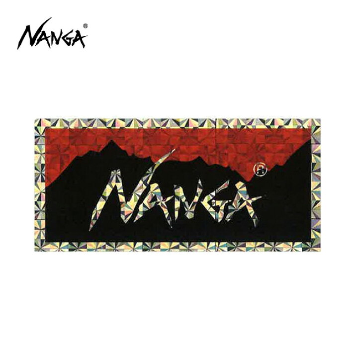 楽天市場】ナンガ ホログラフィックロゴステッカー NANGA HOLOGRAPHIC  