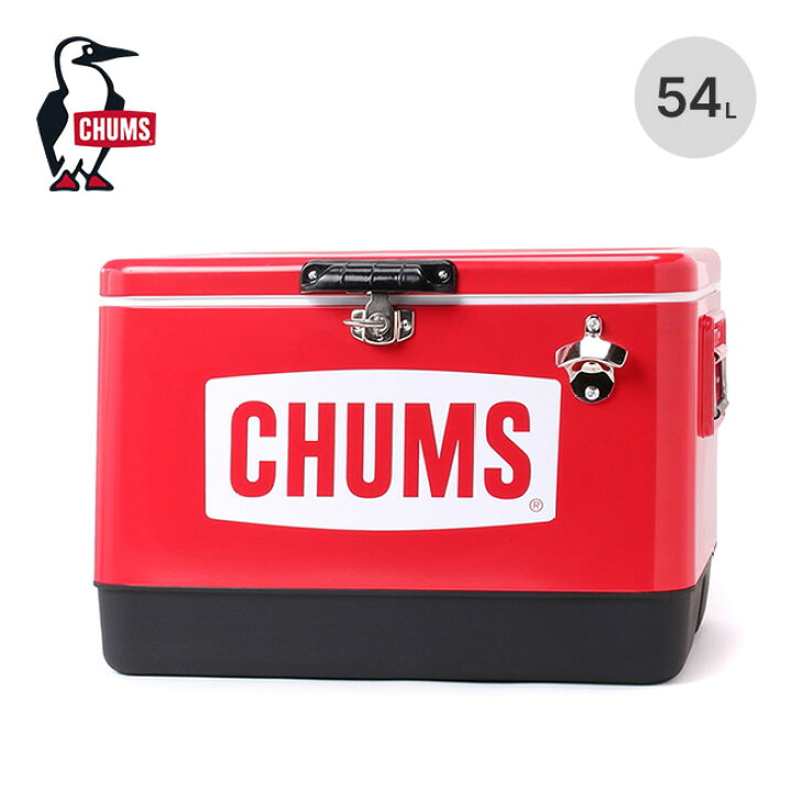 楽天市場】チャムス チャムススチールクーラーボックス54L CHUMS Steel 