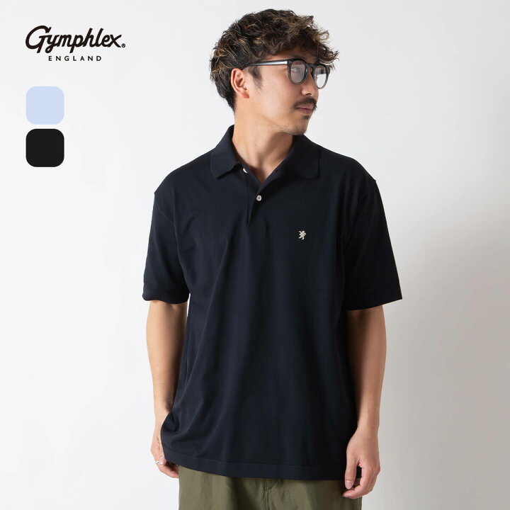 楽天市場】ジムフレックス ポロカラーS/S P.O. メンズ Gymphlex POLO 