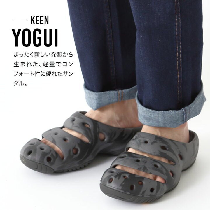 楽天市場】キーン ヨギ KEEN YOGUI メンズ サンダル スリッポン 