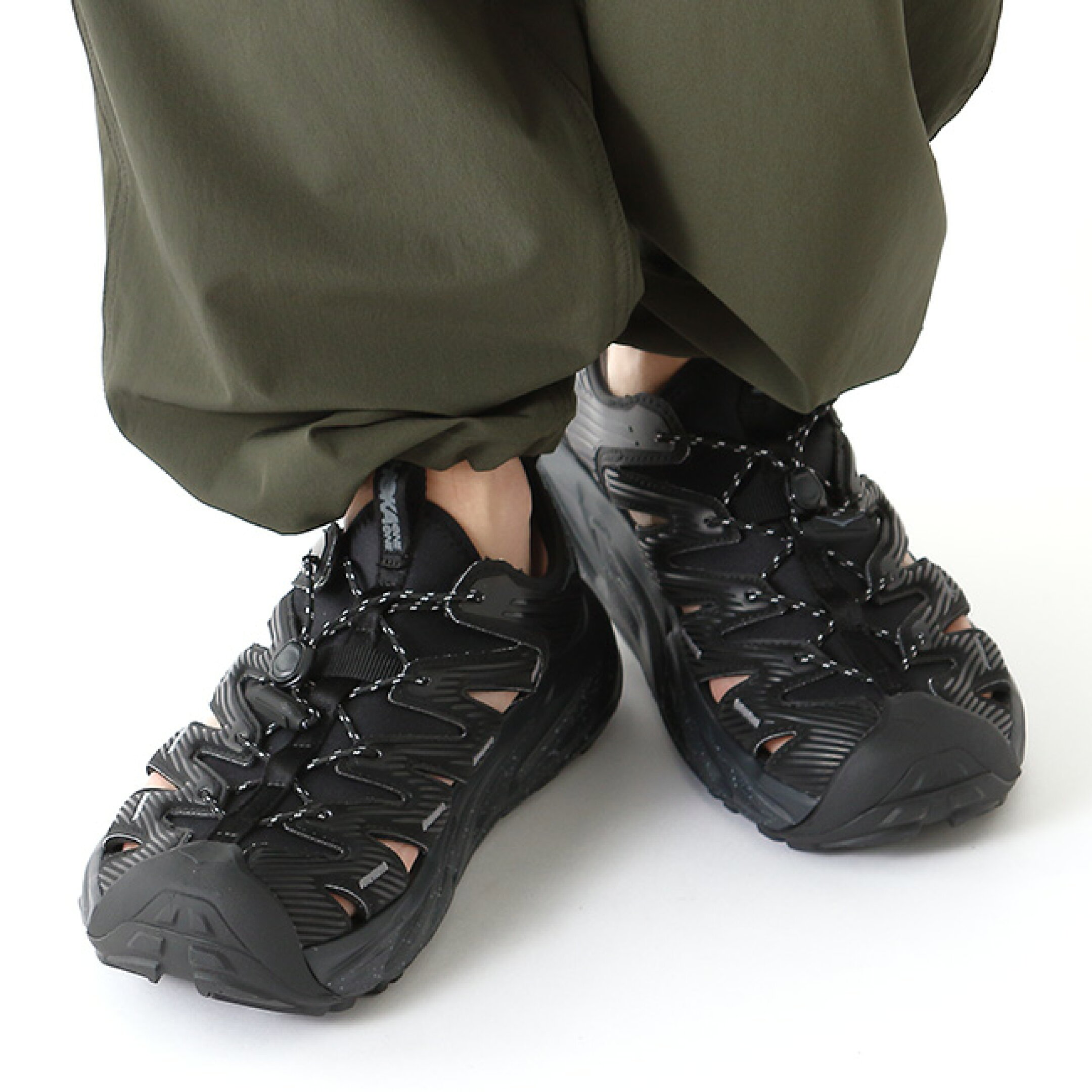 ホカ ホパラ ユニセックス HOKA HOPARA メンズ レディース 1123112 サンダル 靴 シューズ クッション性 厚底 水陸両用 ハイキング フェス おしゃれ キャンプ アウトドア ホカオネオネ HOKA ONE ONE