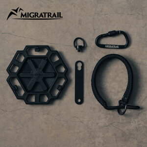 ~OgC WIgbNv[gLv MIGRATRAIL GEOMETRIC PLATE CAMP MA  R[X^[ |bg}bg 󂯑 yOz_[ g ^ X^h  Lv AEghA