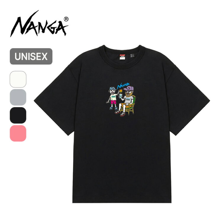 楽天市場】ナンガ×ウシオダヒロアキ エコハイブリッドTEE(FAM PT 