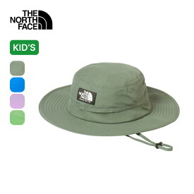【SALE 20%OFF】ザ・ノース・フェイス ノースフェイス ホライズンハット【キッズ】 THE NORTH FACE K HORIZON HAT ジュニア 子供 NNJ02520 帽子 公園 外遊び 日よけ 紫外線対策 UVカット 撥水 子供用ハット あご紐 ひも付き トラベル 旅行 おしゃれ