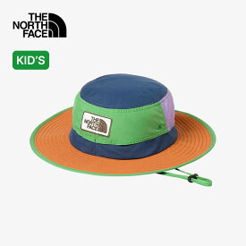 ザ・ノース・フェイス ノースフェイス グランドホライズンハット【キッズ】 THE NORTH FACE KIDS GRAND HORIZON HAT ジュニア 子供用 NNJ02519 帽子 日よけ UVケア 人気 つば広 公園 遠足 登山 ハイキング 旅行 フェス キャンプ アウトドア