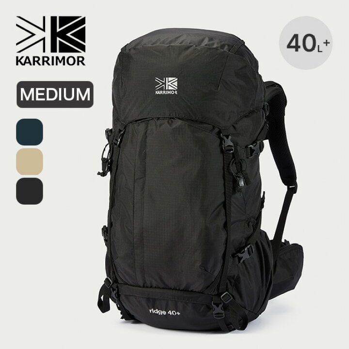 楽天市場】カリマー リッジ 40プラス ミディアム karrimor ridge 40+  
