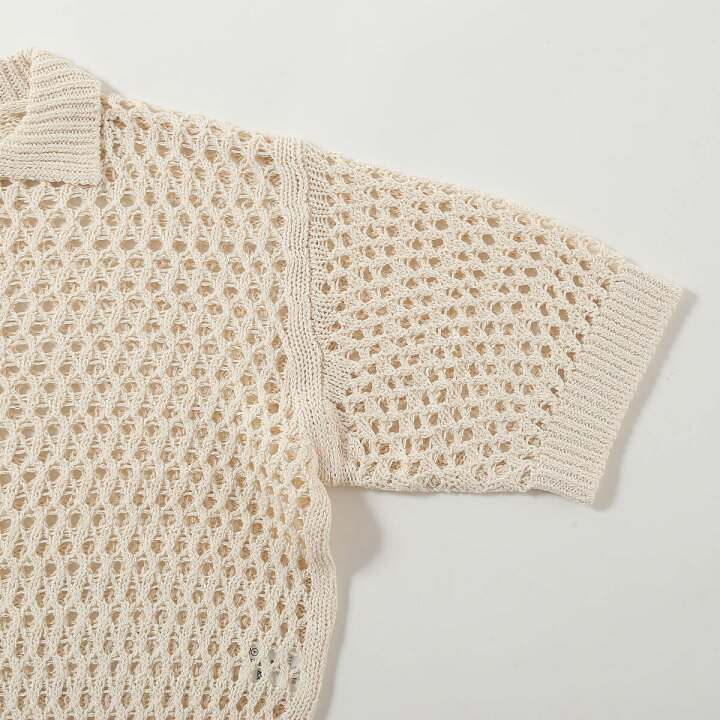 楽天市場】ザ シンゾーン オープンワークポロニット THE SHINZONE  