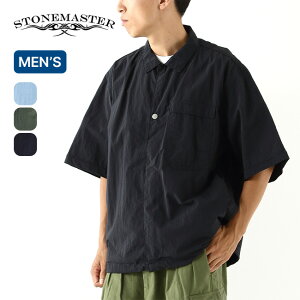 �ySALE Max50%OFF�z�X�g�[���}�X�^�[ SM�t�B�[���h�V���cSS�t�F�U�[�i�C���� STONEMASTER SM FIELD SHIRT SS feather nylon �����Y SMMS254116 �A�E�^�[ �W���P�b�g �h�� �L�����v �A�E�g�h�A