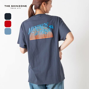 �ySALE Max50%OFF�z�U �V���]�[�� ���j�m�X�_�v���C�ATEE THE SHINZONE MENINOS da PRAIA TEE 25MMSCU04 �g�b�v�X T�V���c ���� �N���[�l�b�N ���{�� ������� �L�����v �A�E�g�h�A