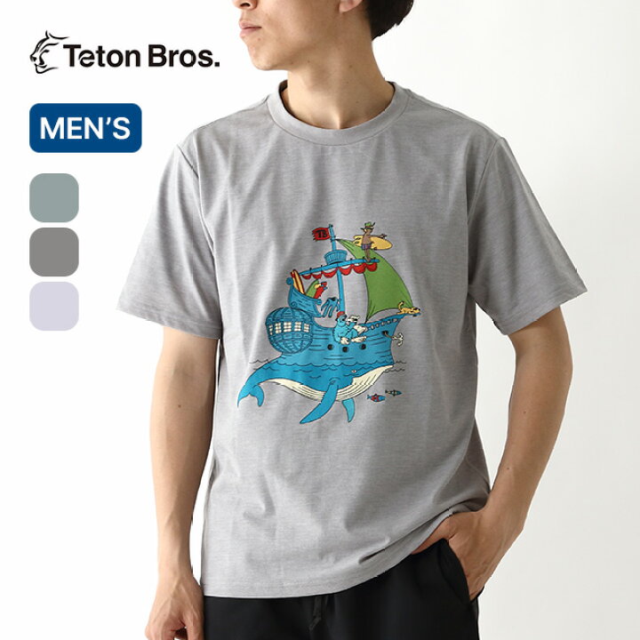 楽天市場】ティートンブロス ホエールシップTee メンズ Teton Bros 