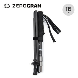 [O EgCgJ[{tH[fBOgbLO|[ 115i105-115cmj ZEROGRAM ULTRA LIGHT CARBON FOLDING TREKKING POLE 115 |[ gC XeBbN ^[v|[ gbLO n