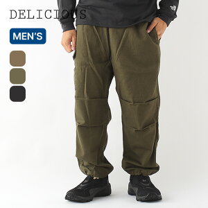 �f���V���X �~���^���[�C�[�W�[�J�[�S�p���c DELICIOUS Military Easy Cargo Pants �����Y DP98081 �{�g���X �����O�p���c ���Y�{�� ������� �L�����v �A�E�g�h�A