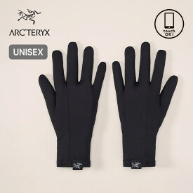 アークテリクス ローグローブ ARC'TERYX Rho Glove L07880800 手袋 スマホ対応 タッチパネル対応 スキー トレラン arcteryx おしゃれ キャンプ アウトドア
