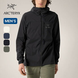 アークテリクス スコーミッシュフーディ メンズ ARC'TERYX Squamish Hoody M ジャケット アウター ウィンドシェル ナイロンジャケット 登山 ランニング 防風 arcteryx おしゃれ キャンプ アウトドア