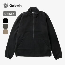 ゴールドウィン ポーラテックパワーストレッチハーフジッププルオーバー ユニセックス GOLDWIN POLARTEC Power Stretch Half Zip Pullover メンズ レディース GL34313 フリース 防寒 ジャケット おしゃれ キャンプ アウトドア