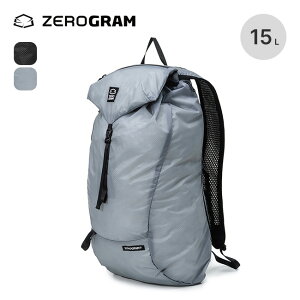 �[���O���� �p�b�J�u���V���f�C�p�b�N ZEROGRAM PACKABLE SIL. Daypack �����b�N �o�b�N�p�b�N ���� �~���W�b�p�[ �y�� �R���p�N�g �o�R �L�����v �A�E�g�h�A