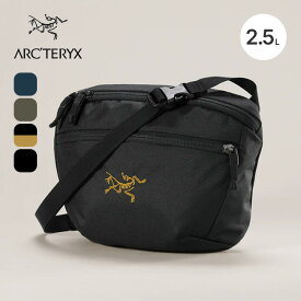 【正規取扱店】アークテリクス マンティス2ウェストパック ARC'TERYX Mantis 2 West Pack 旧マカ2（MAKA2）ショルダーバック サコッシュ ボディバッグ 斜めがけ 黒 ロゴ同色 スマホ収納 キークリップ 登山 トラベル 旅行 フェス arcteryx おしゃれ キャンプ アウトドア