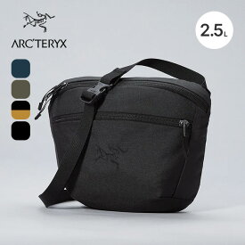 【正規取扱店】アークテリクス マンティス2ウエストパック ARC'TERYX Mantis 2 Waist Pack 旧マカ2（MAKA2）ショルダーバック サコッシュ ボディバッグ 斜めがけ 黒 ロゴ同色 スマホ収納 キークリップ 登山 トラベル 旅行 フェス arcteryx おしゃれ キャンプ アウトドア
