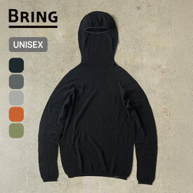 ブリング WUNDERWEAR フーディ BRING WUNDERWEAR HOODIE BW0503 ユニセックス メンズ レディース フード バラクラバ トップス ベースレイヤー 防臭 調温 フェス おしゃれ キャンプ アウトドア