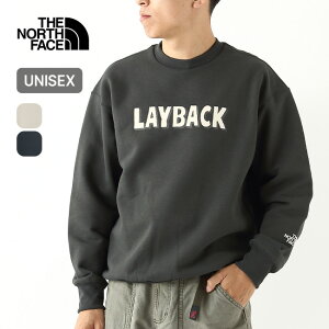 UEm[XEtFCX m[XtFCX CobNN[ jZbNX THE NORTH FACE LAYBACK Crew Y fB[X NT62511 XGbg XEFbg ێ N[lbN gbvX  Lv A
