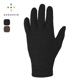 【SALE 10%OFF】アクシーズクイン ウールインナーグローブ AXESQUIN Wool Inner Glove メンズ レディース ユニセックス 13059 手袋 タッチスクリーン対応 タウンユース ハイキング 登山 シンプル キャンプ アウトドア