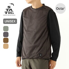スタティック アドリフトベスト STATIC ADRIFT VEST メンズ レディース ウィメンズ ユニセックス 25500 ベスト メッシュ 軽量 高通気 保温 登山 おしゃれ キャンプ アウトドア