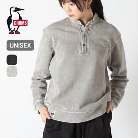 【SALE Max50%OFF】チャムス キャニオンランズハリケーントップ CHUMS Canyonlands Hurricane Top メンズ レディース ユニセックス CH00-1529 トップス ハーフボタン 長袖 裏起毛 オーバーサイズ おしゃれ キャンプ アウトドア