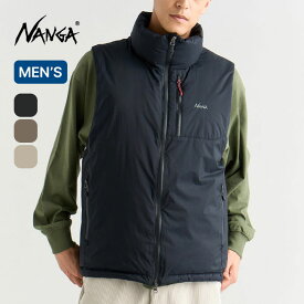 ナンガ オーロラテックススタンドカラーダウンベスト NANGA AURORA TEX STAND COLLAR DOWN VEST ND2441-1N010 メンズ アウター トップス オーロラライトスタンドカラーダウンベスト おしゃれ キャンプ アウトドア