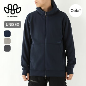【SALE 30%OFF】ティートンブロス オクタフリースジップフーディ ユニセックス Teton Bros. OCTA Fleece Zip Hoody メンズ レディース TB253-57M トップス パーカー フード 保温 裏起毛 おしゃれ キャンプ アウトドア